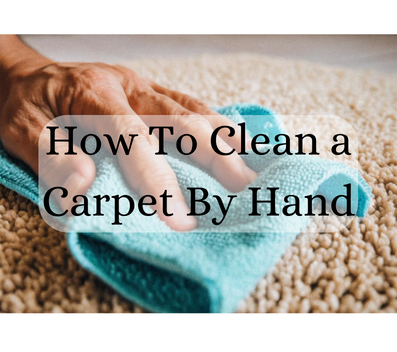 how to clean a carpet by hand